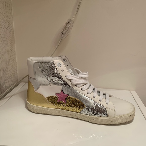 Yves Saint Laurent hi-top women’s sneakers - Picture 5 of 7